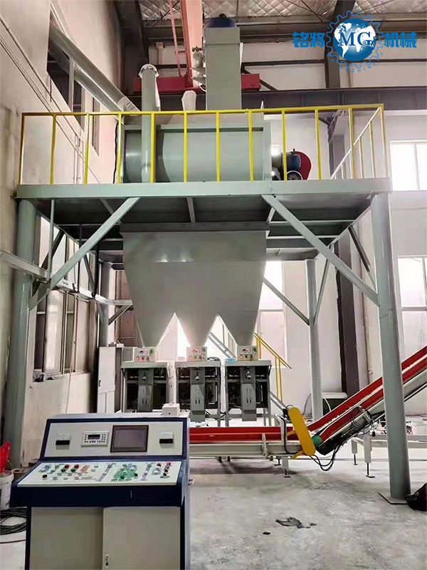 江蘇張家港輕質石膏砂漿自動化生產線安裝收尾！馬上準備試機啦！