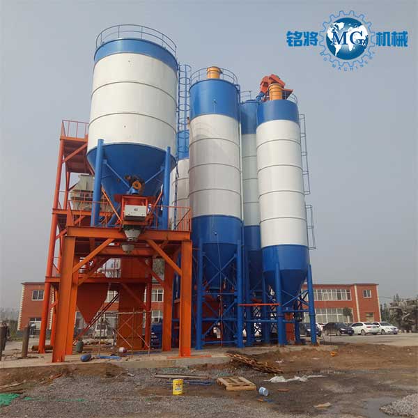 干混砂漿生產線設備組成，干混砂漿生產線有哪些設備