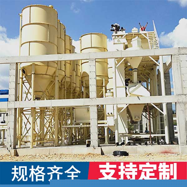 干混砂漿生產線設備組成，干混砂漿生產線有哪些設備