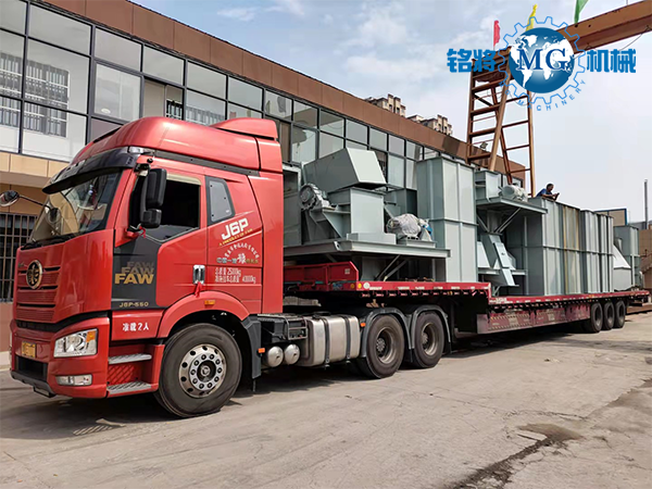 商丘虞城第二車干粉砂漿設備發貨！