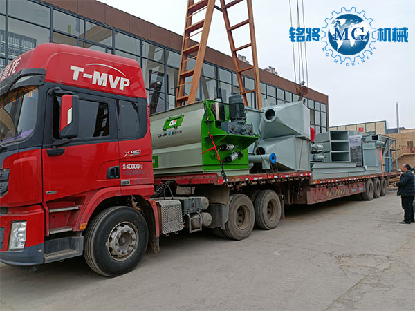 甘肅時產20噸干粉砂漿生產線已發貨！