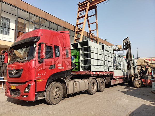 四立方主機，產量時產達15噸，于今日發往江蘇連云港